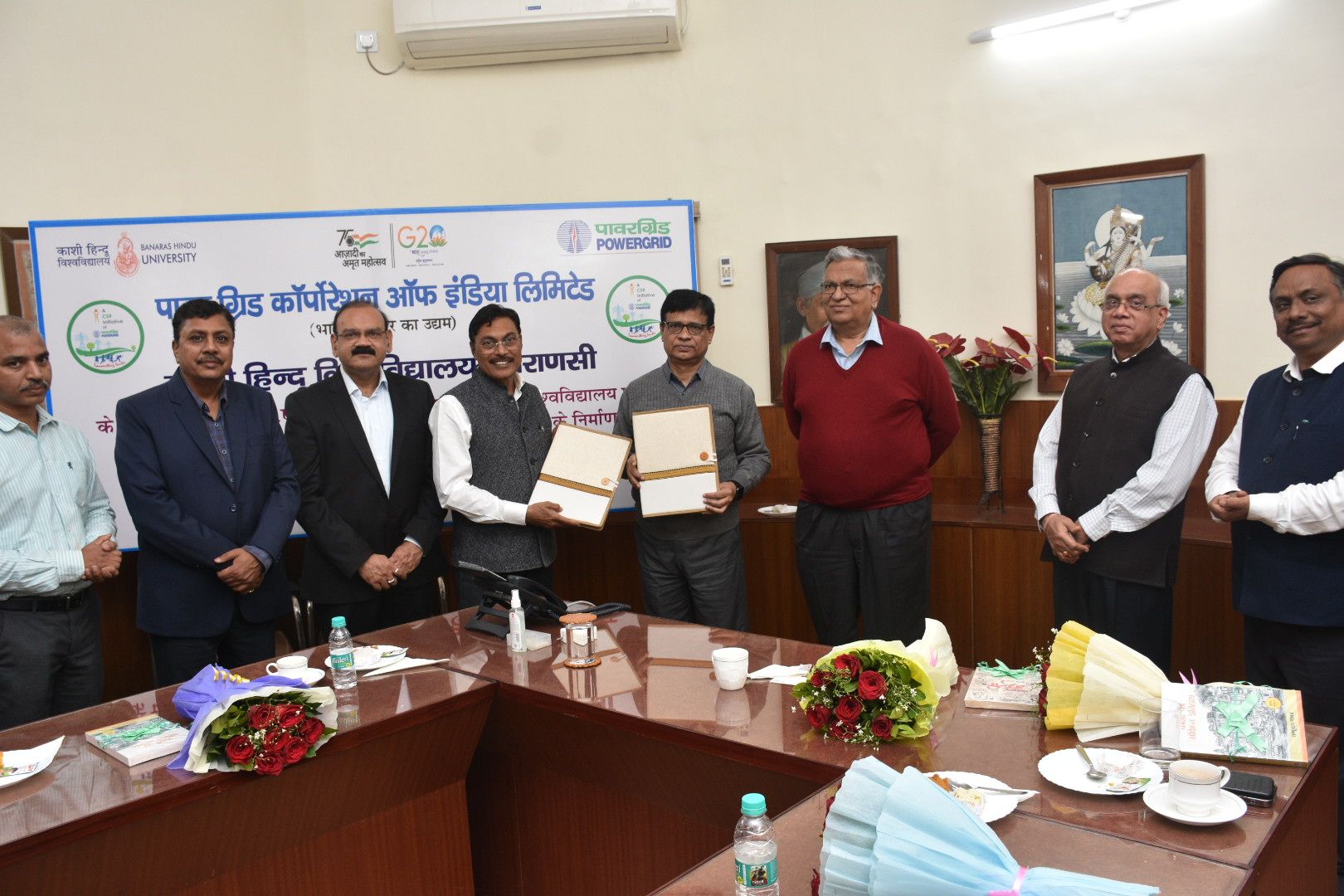 Banaras Hindu University Joins Forces with Power Grid Corporation for Noteworthy CSR Initiative