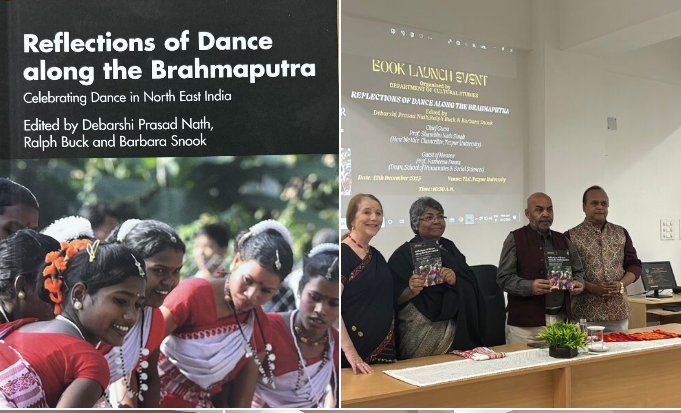 Tezpur University’s Department of Cultural Studies Unveils ‘Reflections of Dance along the Brahmaputra’ Book