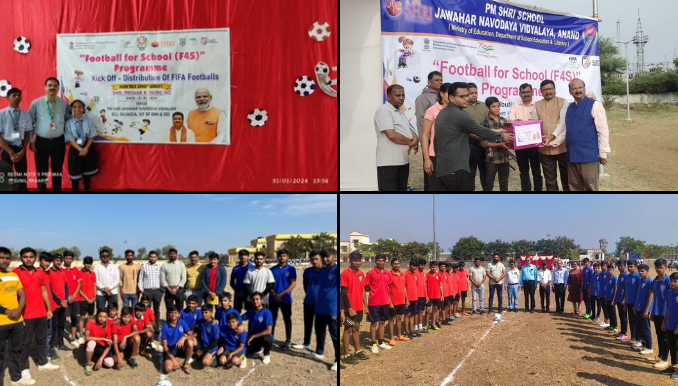 Football for Schools Initiative Kick-Starts Nationwide in Collaboration with AIFF and FIFA